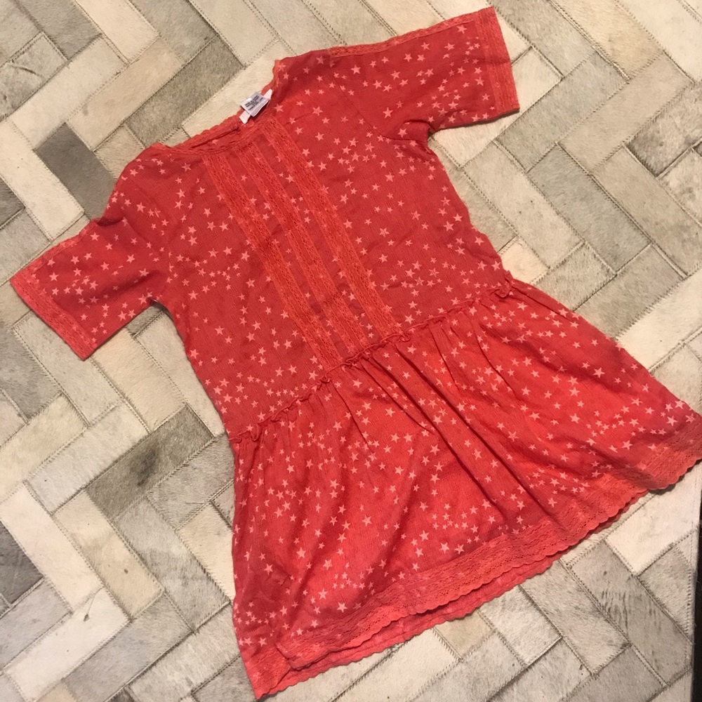 NWT Adorable girls dress with star print